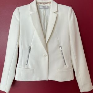 Zara white jacket